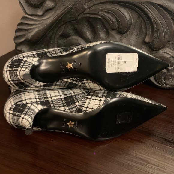 Dior Shoes, Christian Dior Black and White Ankle Boots - Picture 7 of 7